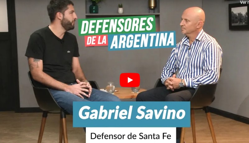 Entrevista a Gabriel Savino en DEFENSORES DE LA ARGENTINA